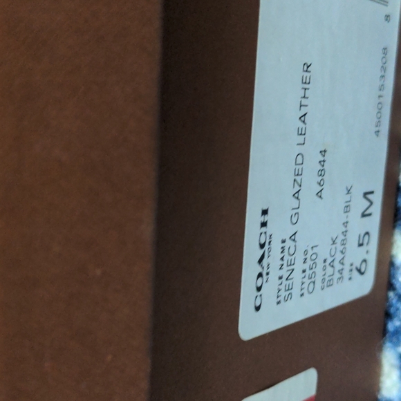 Coach Seneca black booties size 6.5 - Picture 6 of 9